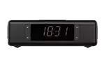 2E Акустическая док-станция SmartClock Wireless Charging, Alarm Clock, Bluetooth, FM, USB, AUX Black