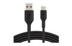 Дата кабеля USB 2.0 AM to Type-C 1.0m PVC black Belkin (CAB001BT1MBK)
