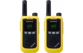 Портативная рация Baofeng BF-T17 Yellow Twin Pack - Фото