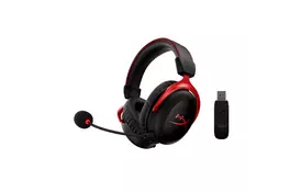 Наушники HyperX Cloud II Wireless Black-red (4P5K4AA) - Фото