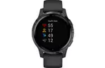 Смарт-часы Garmin vivoactive 4S, Black/Slate, GPS (010-02172-13)