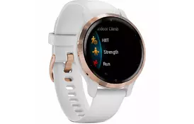 Смарт-часы Garmin Venu 2S, Rose Gold + White, GPS (010-02429-13) - Фото