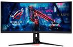 ASUS Монитор LCD 34.1'' XG349C HDMI, DP, USB-C, 2xUSB3.0, MM, VA, 3440x1440, 180Hz, 1ms, CURVED, DCI-P3 98%, HDR400, G-SYNC