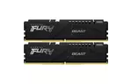 Kingston Память ПК DDR5 32GB KIT (16GBx2) 5600 FURY Beast Black