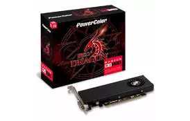Видеокарта Radeon RX 550 4Gb PowerColor (AXRX 550 4GBD5-HLE) - Фото