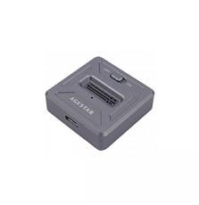 Док-станция для накопителей AgeStar USB3.1 Type C, M.2 NVME, 1 slot grey (31CBNV1C(GRAY))