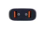 Зарядное устройство для Gembird 2 port 36W QC3.0 (TA-U2QC3-CAR-01)