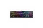 Клавиатура Vinga KBGM-100 LED Blue Switch USB Black (KBGM-100 Black)