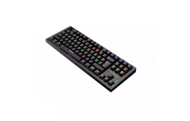 Клавіатура Vinga KBGM-110 87 key LED Blue Switch USB Black (KBGM-110 Black) - Фото