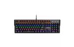 Клавиатура Vinga KBGM160 LED Outemu Blue USB Black (KBGM160 Black)