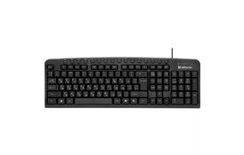 Клавіатура Defender Focus HB-470 UKR USB Black (45471) - Фото
