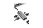 Концентратор Cablexpert USB-C 5-in-1 (HUB/HDMI/PD/CR/Lan) (A-CM-COMBO5-01)