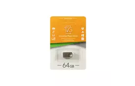 USB флеш накопитель T&G 64GB 109 Metal Series Silver USB 2.0 (TG109-64G) - Фото
