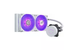 Система водяного охлаждения CoolerMaster MasterLiquid ML240L V2 RGB White Edition (MLW-D24M-A18PC-RW) - Фото
