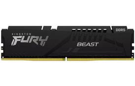 Kingston Память к ПК DDR5 5600 16GB FURY Beast Black - Фото