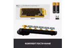 Клавиатура Logitech POP Keys Wireless Mechanical Keyboard Blast Yellow (920-010716)