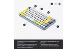 Клавиатура Logitech POP Keys Wireless Mechanical Keyboard Daydream Mint (920-010717)