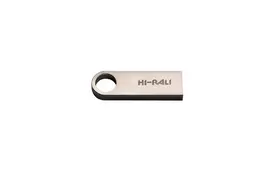 USB флеш накопичувач Hi-Rali 2GB Shuttle Series Silver USB 2.0 (HI-2GBSHSL) - Фото