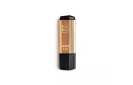USB флеш накопитель T&G 8GB 121 Vega Series Gold USB 2.0 (TG121-8GBGD) - Фото