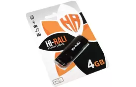 USB флеш накопичувач Hi-Rali 32GB Taga Series Black USB 2.0 (HI-32GBTAGBK) - Фото