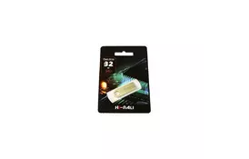 USB флеш накопичувач Hi-Rali 32GB Shuttle Series Gold USB 2.0 (HI-32GBSHGD) - Фото