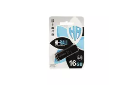 USB флеш накопичувач Hi-Rali 16GB Taga Series Black USB 3.0 (HI-16GB3TAGBK) - Фото