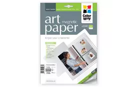 Фотобумага ColorWay LT ART (ПМА650-05) magnetic/matte, 650g, 5sh, OEM (PMA650005MLT_OEM) - Фото