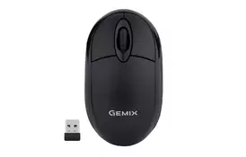 Мышка Gemix GM185 Wireless Black (GM185Bk) - Фото