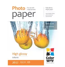 Фотобумага ColorWay LT 180г/м, glossy, 20sh, OEM (PG180020LT_OEM)