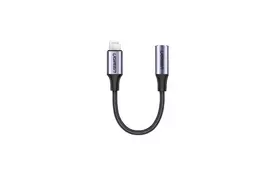 Перехідник Lightning to 3.5mm 10cm Headphone Jack Adapter Model US211 gray Ugreen (30756) - Фото