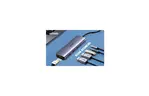 Концентратор Ugreen USB3.0 Type-C to USB 3.0x3/HDMI/jack 3.5mm/PD CM136 (80132)