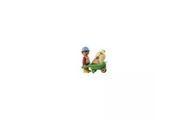 Конструктор Playmobil 1.2.3 Строитель с тачкой (70409) - Фото
