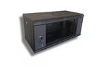 Шкаф настенный Hypernet 4U 19'' 600x450 (WMNC-4U-FLAT-AC-BLACK)