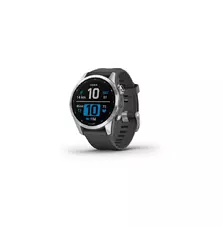 Смарт-часы Garmin fenix 7S Stainless Steel w/Graphite Band, GPS (010-02539-01)