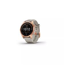 Смарт-часы Garmin fenix 7S Sol, Rose Gold w/Light Sand Band, GPS (010-02539-11)