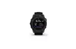Смарт-часы Garmin fenix 7X Sol Slate Gray w/Black Band, GPS (010-02541-01)