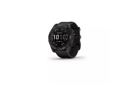 Смарт-годинник Garmin fenix 7X Sapph Sol Black DLC Ti w/Black Band, GPS (010-02541-23) - Фото