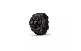 Смарт-годинник Garmin fenix 7X Sapph Sol Carbon Gray DLC Ti w/Black, GPS (010-02541-11) - Фото