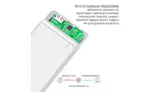 Батарея универсальная ColorWay 10 000 mAh Slim, White (CW-PB100LPF2WT)