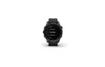 Смарт-часы Garmin fenix 7S Sapphire Sol, Carbon Gray DLC Ti w/ith Blk Band, GPS (010-02539-25)