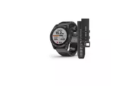 Смарт-часы Garmin fenix 7X Sapph Sol Carbon Gray DLC Ti, GPS (010-02541-27) - Фото