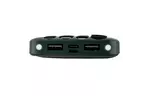Батарея универсальная Proda YOULO 10000mAh, w/cables Micro USB, Lightning, Type-C, USB, (PRD-PDP84-GRN)