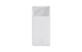 Батарея універсальна Baseus Bipow 30000mAh, PD/3.0/20W, QC/3.0, USB-C, 2*USB-A, white (PPDML-N02) - Фото