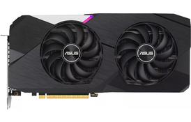 ASUS Видеокарта Radeon RX 6750 XT 12GB GDDR6 DUAL OC DUAL-RX6750XT-O12G - Фото
