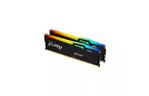 Модуль памяти для компьютера DDR5 32GB 5200 MHz Beast RGB Kingston Fury (ex.HyperX) (KF552C40BBA-32)