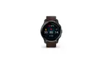 Смарт-часы Garmin Venu 2 Plus, Black + Slate, Leather, GPS (010-02496-15)