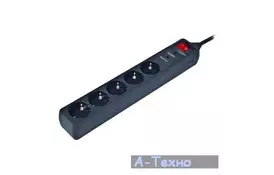 Сетевой фильтр питания EnerGenie SPG5-C-10, 5 розеток, 3 м (SPG5-C-10) - Фото