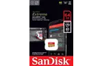 SanDisk Карта памяти microSD 64GB C10 UHS-I U3 R170/W80MB/s Extreme V30