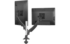 Chief Кріплення настільне для моніторів Kontour K1D Dynamic, на колону, 2 монітори, чорне - Фото