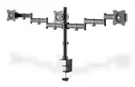 Digitus Крепление Triple Monitor Clamp, 15-27'', с наклоном, поворотом